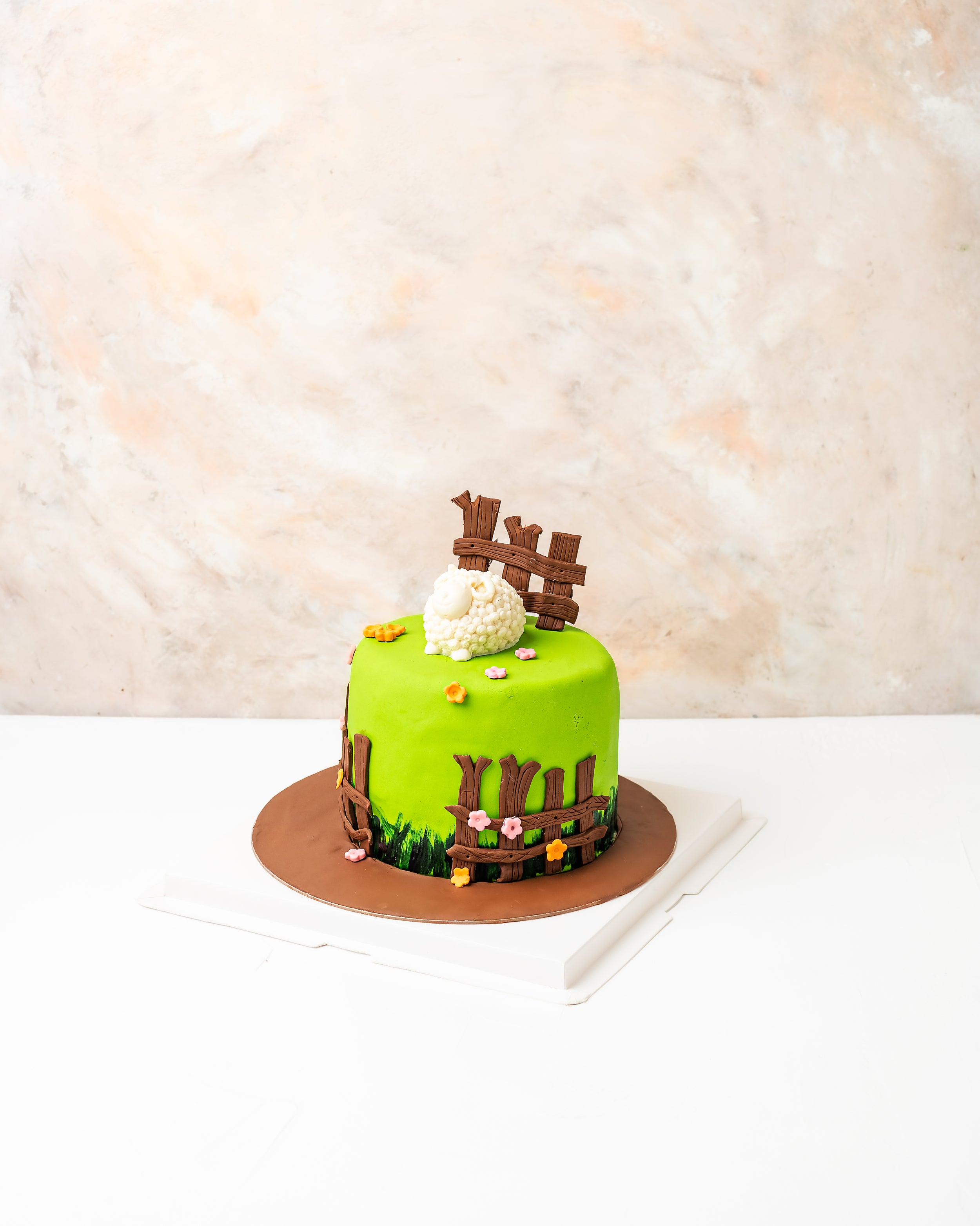 Baba White Sheep cake