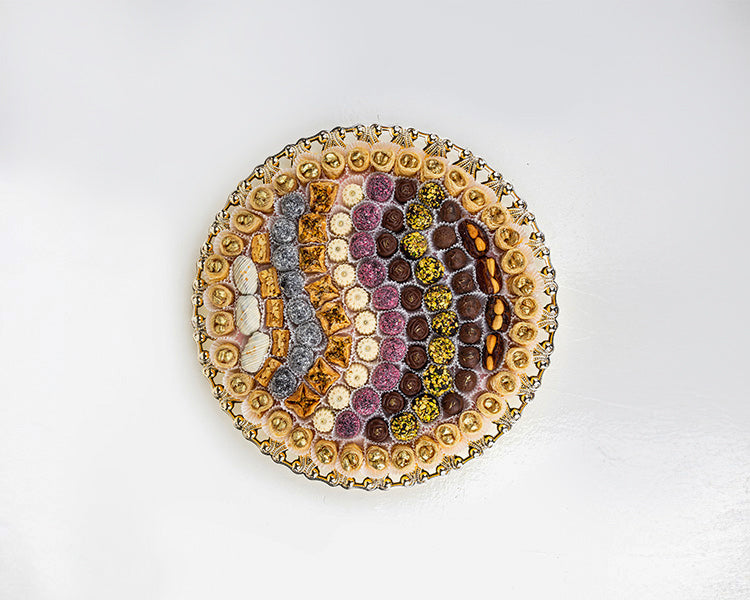 123 pieces Arabic Tray Arrangement