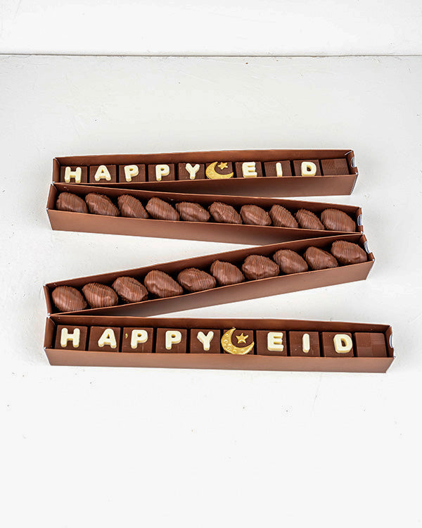 Set of 4 Happy EID Chocolates and Dates