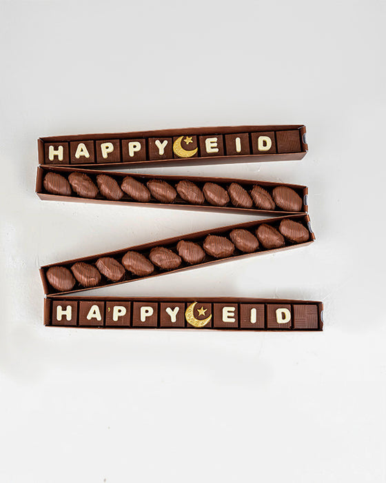 Set of 4 Happy EID Chocolates and Dates