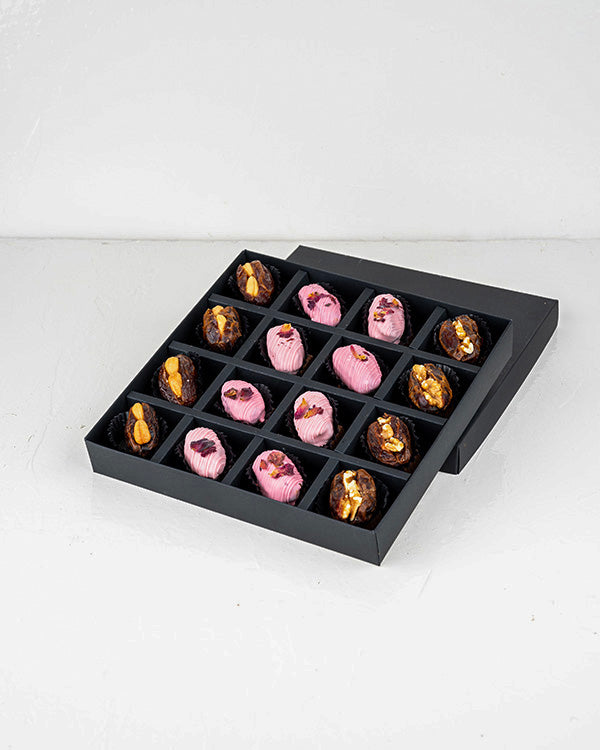 Rose and Milk chocolate Dates