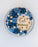 1Kg White and Blue EID Mubarak Cake