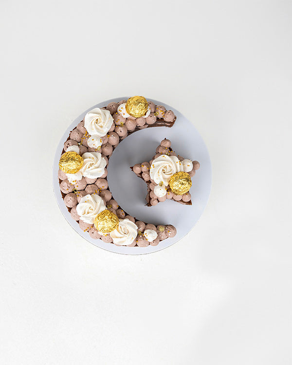 1Kg Chocolate Mocha Crescent Cake