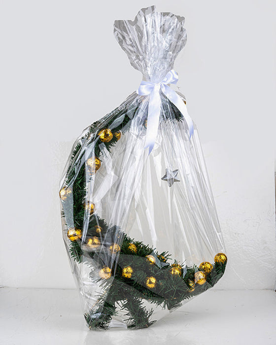 Decorated Crescent with 35 Truffles