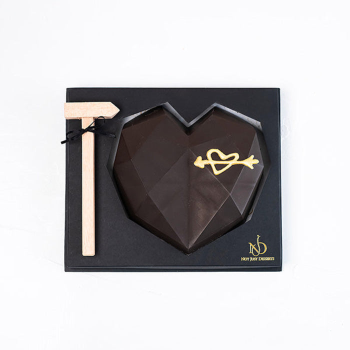 Dark Chocolate Smash Heart