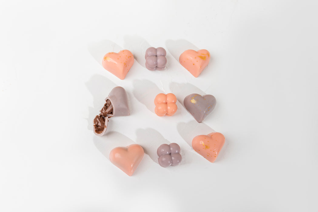 Hearts and Designer Chocolates Small Pack