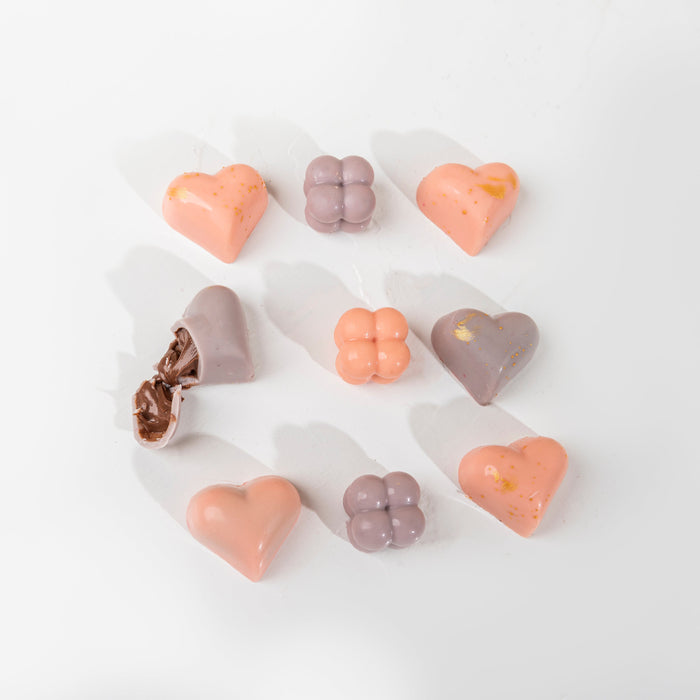 Hearts and Designer Chocolates Small Pack