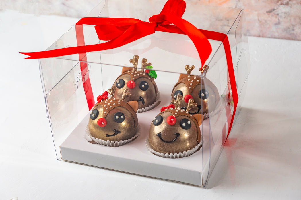 Cute Reindeer Hot Chocolate Bombs