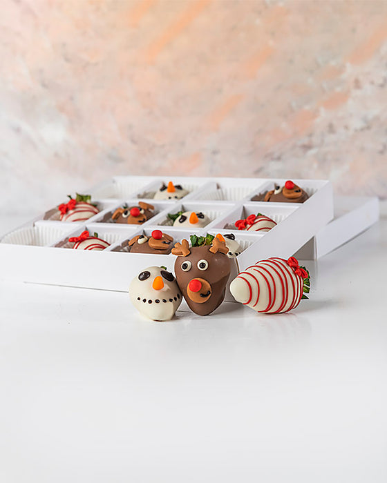 Assorted Christmas Strawberries Collection