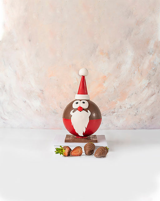 3D Chocolate Pinata Santa