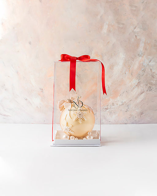 White 3D Chocolate Bauble