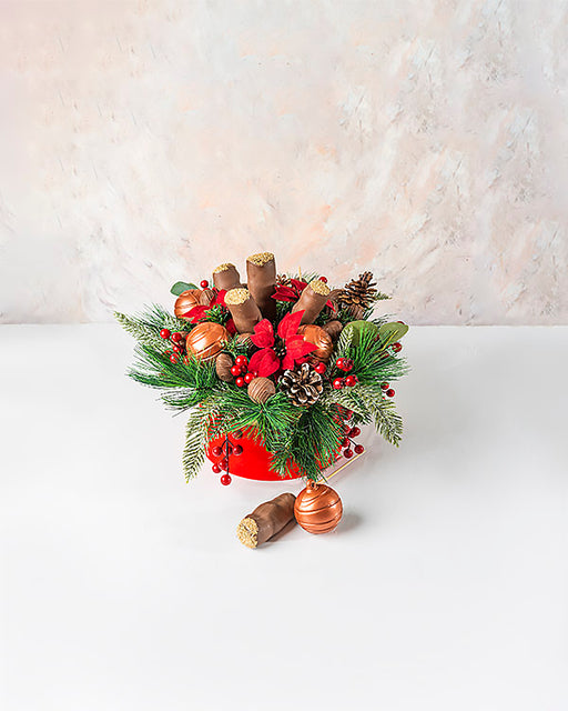 Christmas Hamper Arrangement With Mallows