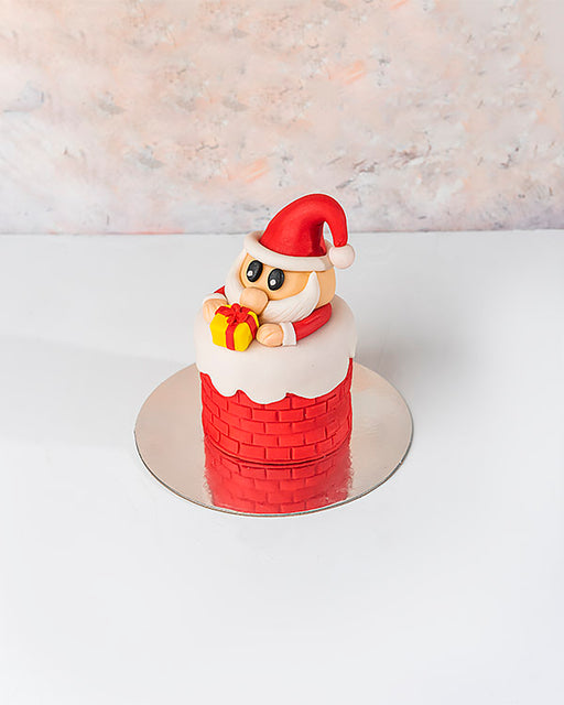 Santa in Chimney Cake