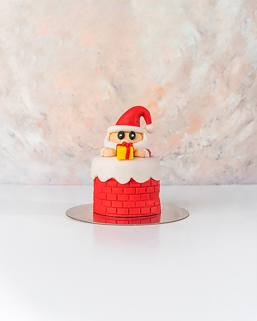Santa in Chimney Cake