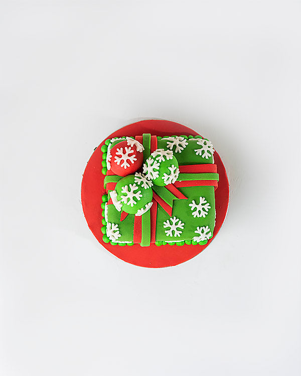 Christmas Gift Theme Cake
