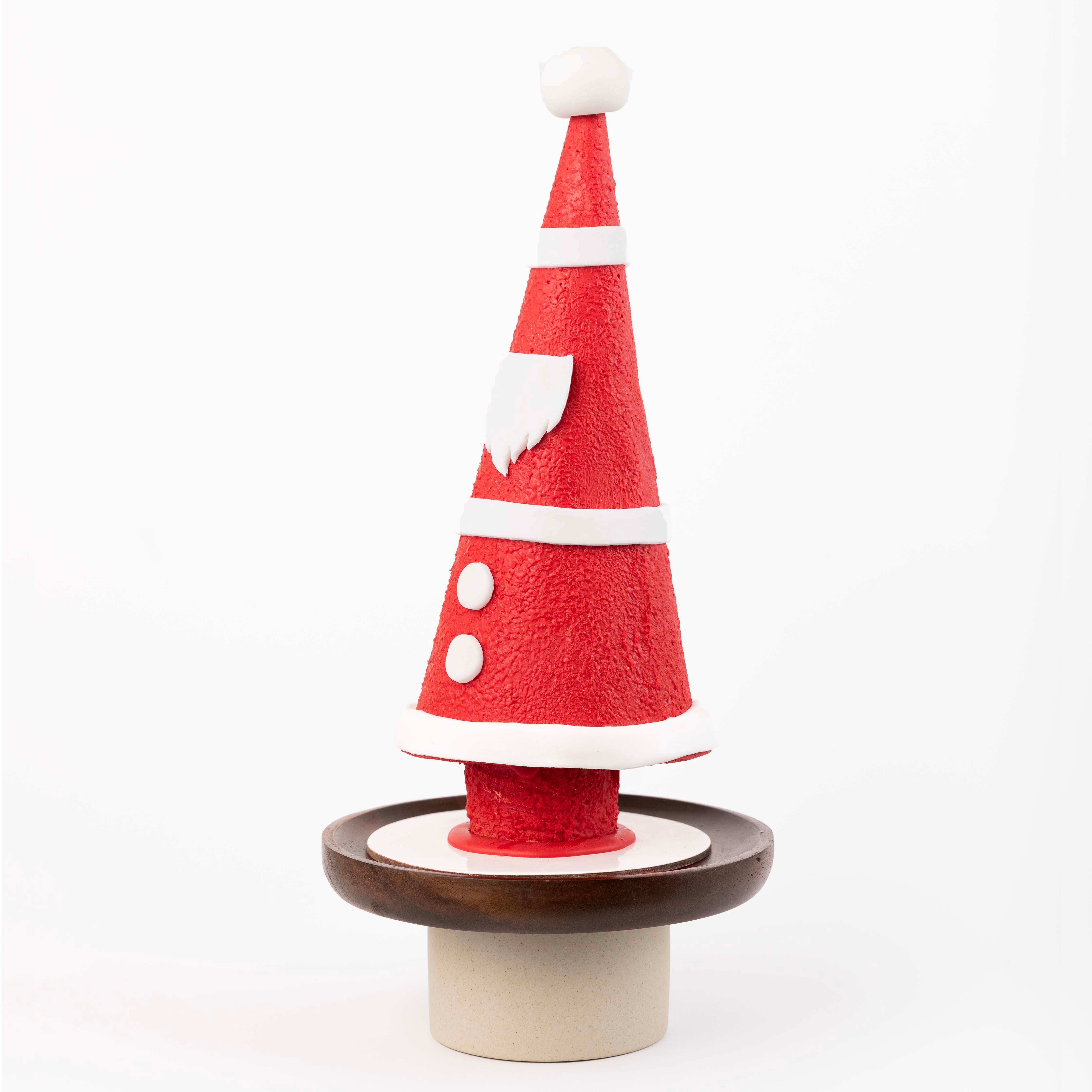Santa Chocolate Christmas Tree