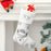 Personalised Christmas Stocking Fox - Large
