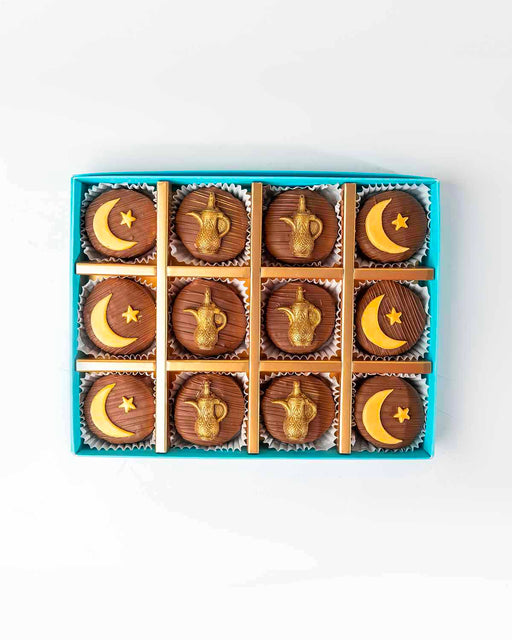 Ramadan Theme Chocolate covered Cake Bites