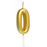 Number Candle - Gold