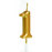 Number Candle - Gold