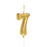 Number Candle - Gold