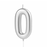 Number Candle - Silver