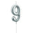 Number Candle - Silver