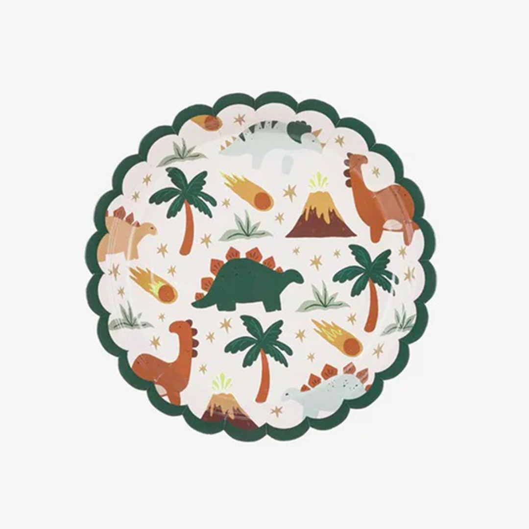 Dino Paper Plate | 6-Pieces