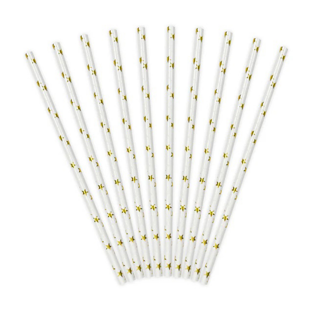 Paper Straws, light pink, 19.5cm