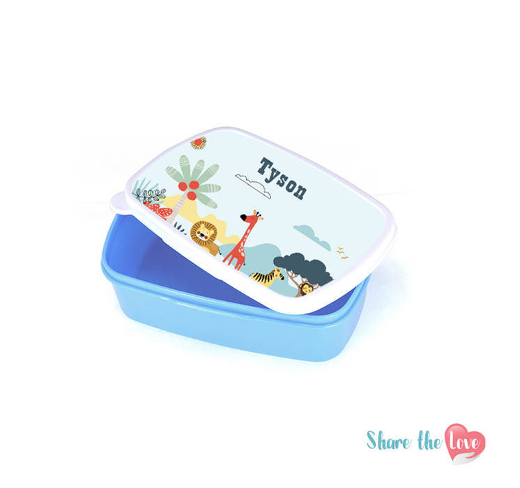 Jungle Giggle - Personalised Lunch Box
