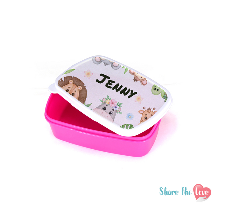 JungleRoam Packs - Personalised Lunch Box