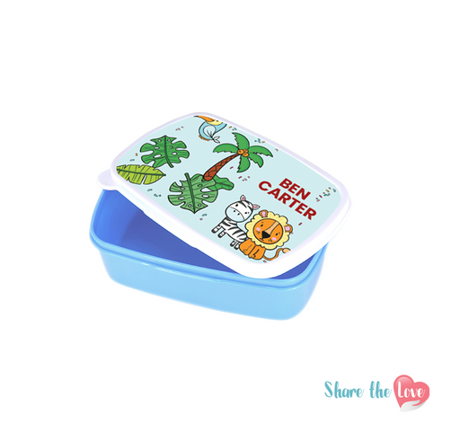 Jungle Joy - Personalised Lunch Box