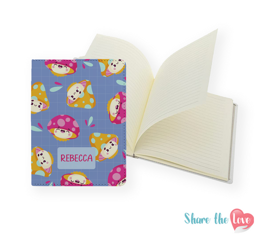 Enchanted Shrooms - Personalised Notebook
