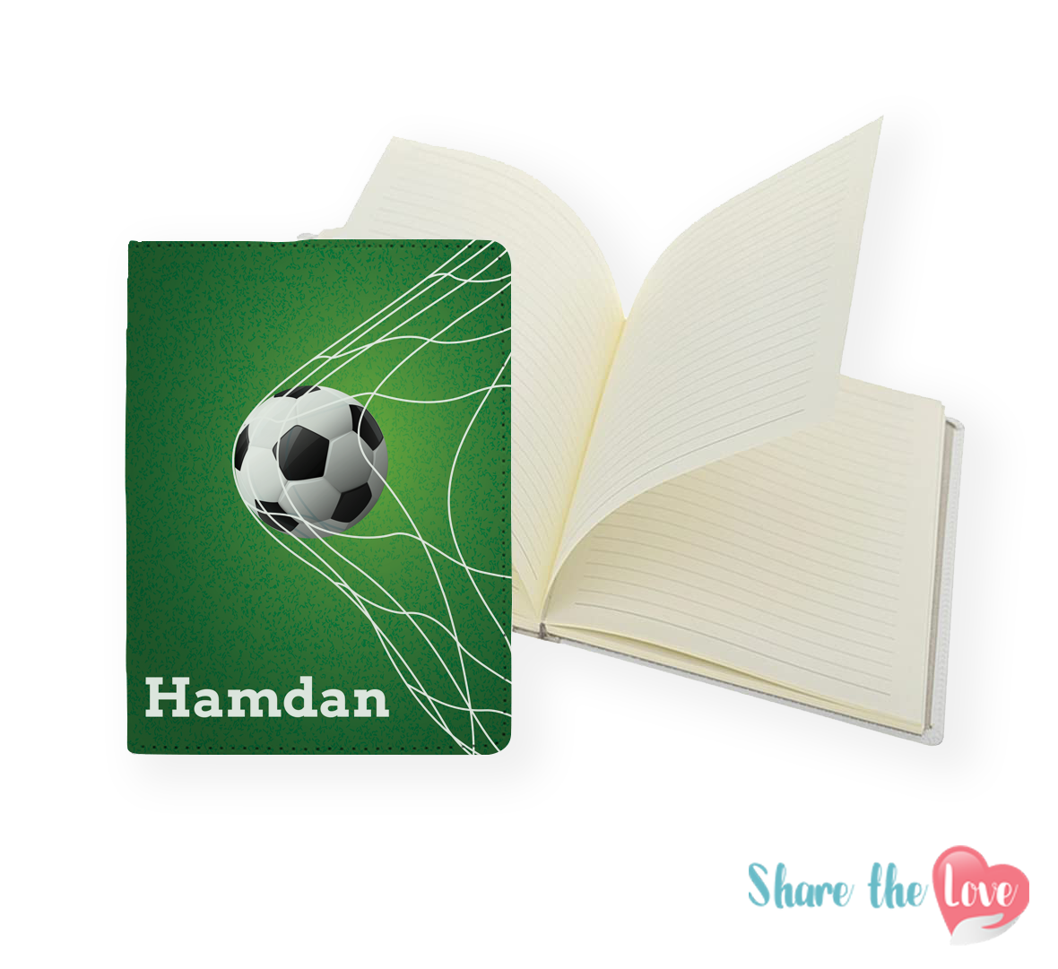 Field Goals & Tales - Personalised Notebook