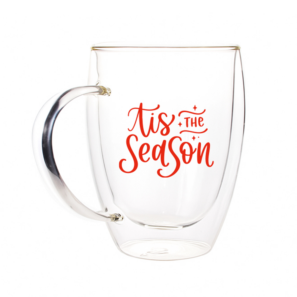 Tis the season, Double Wall Glass