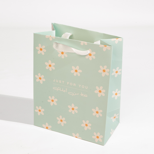 Just for you, Mint Green, Medium Gift Bag