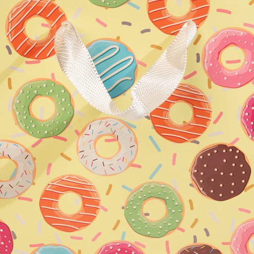 Donut Yellow, Medium Gift Bag