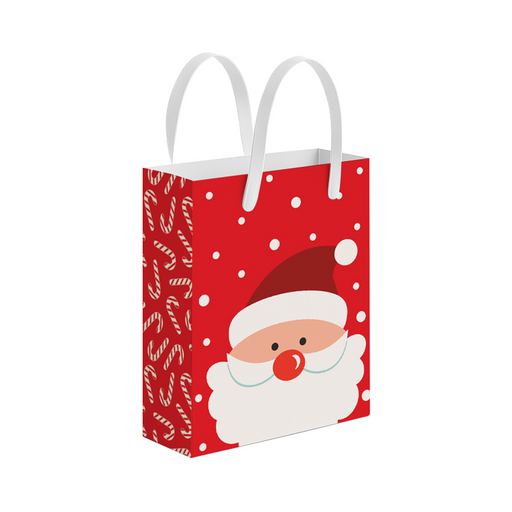 Happy Santa, Christmas Gift Bag, Large
