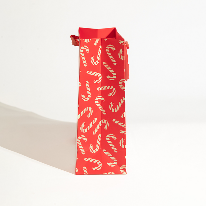 Happy Santa, Christmas Gift Bag, Medium Size