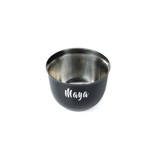 Personalised Gahwa - Hans Larsen Gift Set of 2 Premium Arabic Coffee Cups - Black