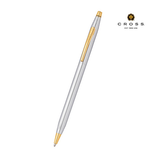 Cross Classic Century® Medalist® Chrome with 23KT Gold Plated Appointments Ballpoint Pen