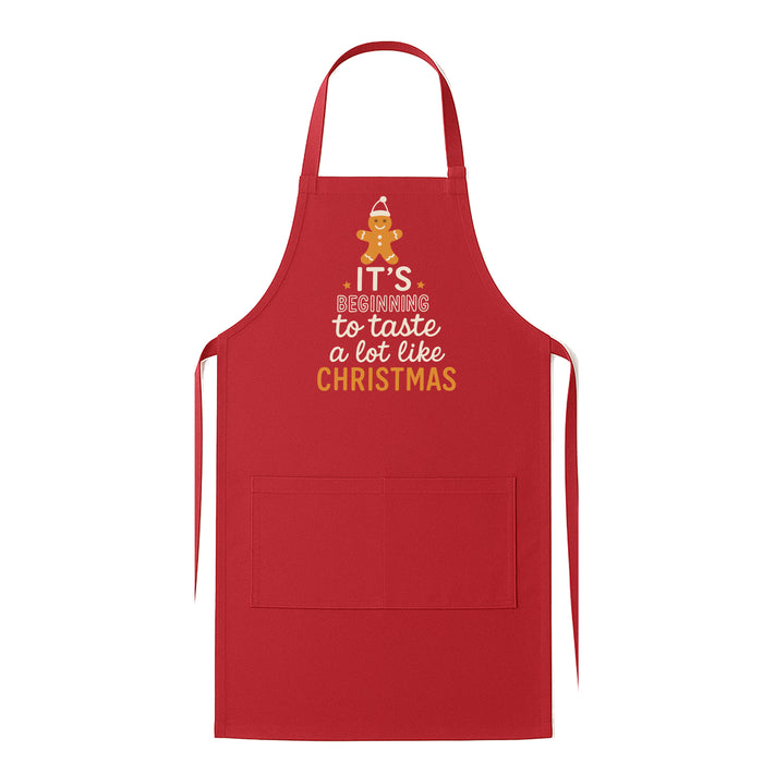 It's Beginning To Taste Like Christmas, Christmas Apron