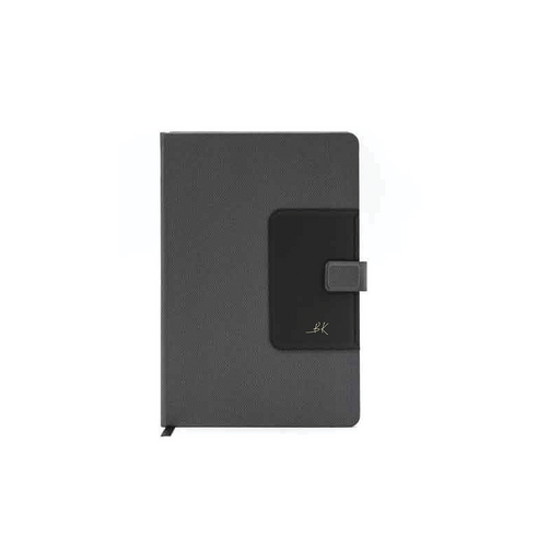 Personalised MANEZ - Santhome A5 Notebook with Phone Stand and Pen Holder