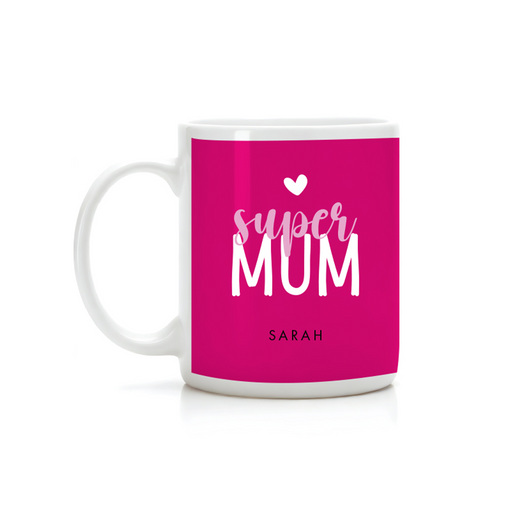 Super Mum, Personalised Mother's Day Mug