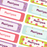 Fruity Fun Name Labels – Personalised Bright & Playful School Stickers
