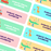 Wild Buddies Name Labels – Animal-Themed Stickers for School
