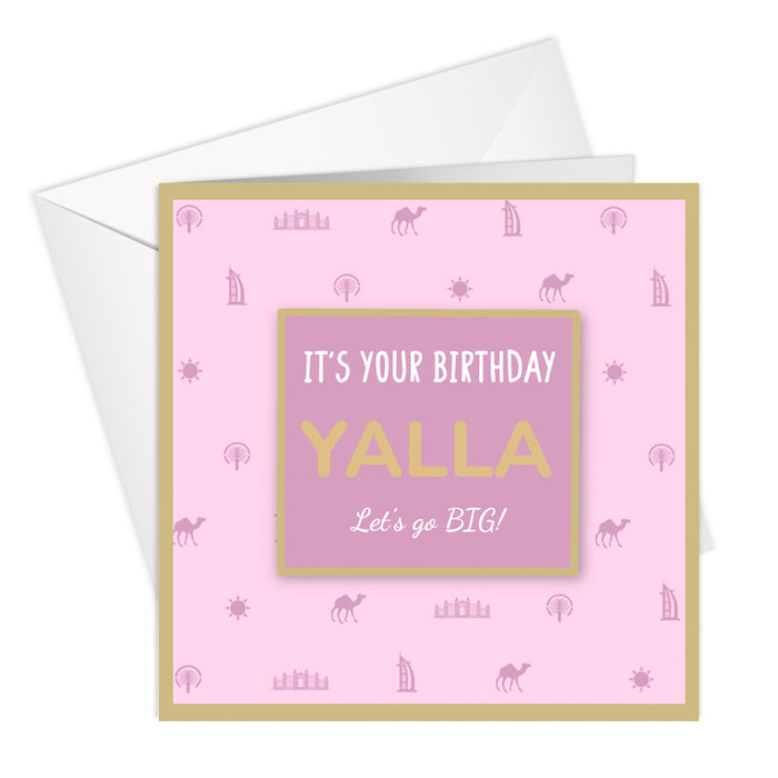 IT'S YOUR BIRTHDAY - YALLA | Magenta