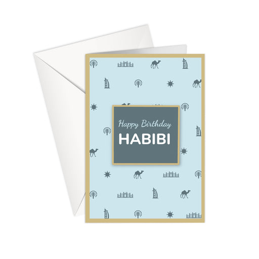 HAPPY BIRTHDAY HABIBI | Blue