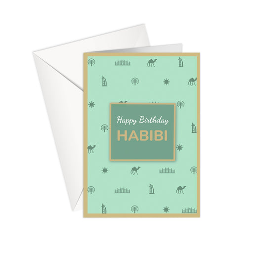 HAPPY BIRTHDAY HABIBI | Green