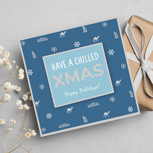 Have A Chilled Christmas | Happy Holidays | Christmas Greeting Card